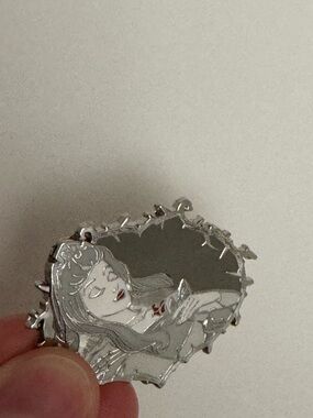 Aurora Loungefly Disney Grayscale Princesses Enamel Pin